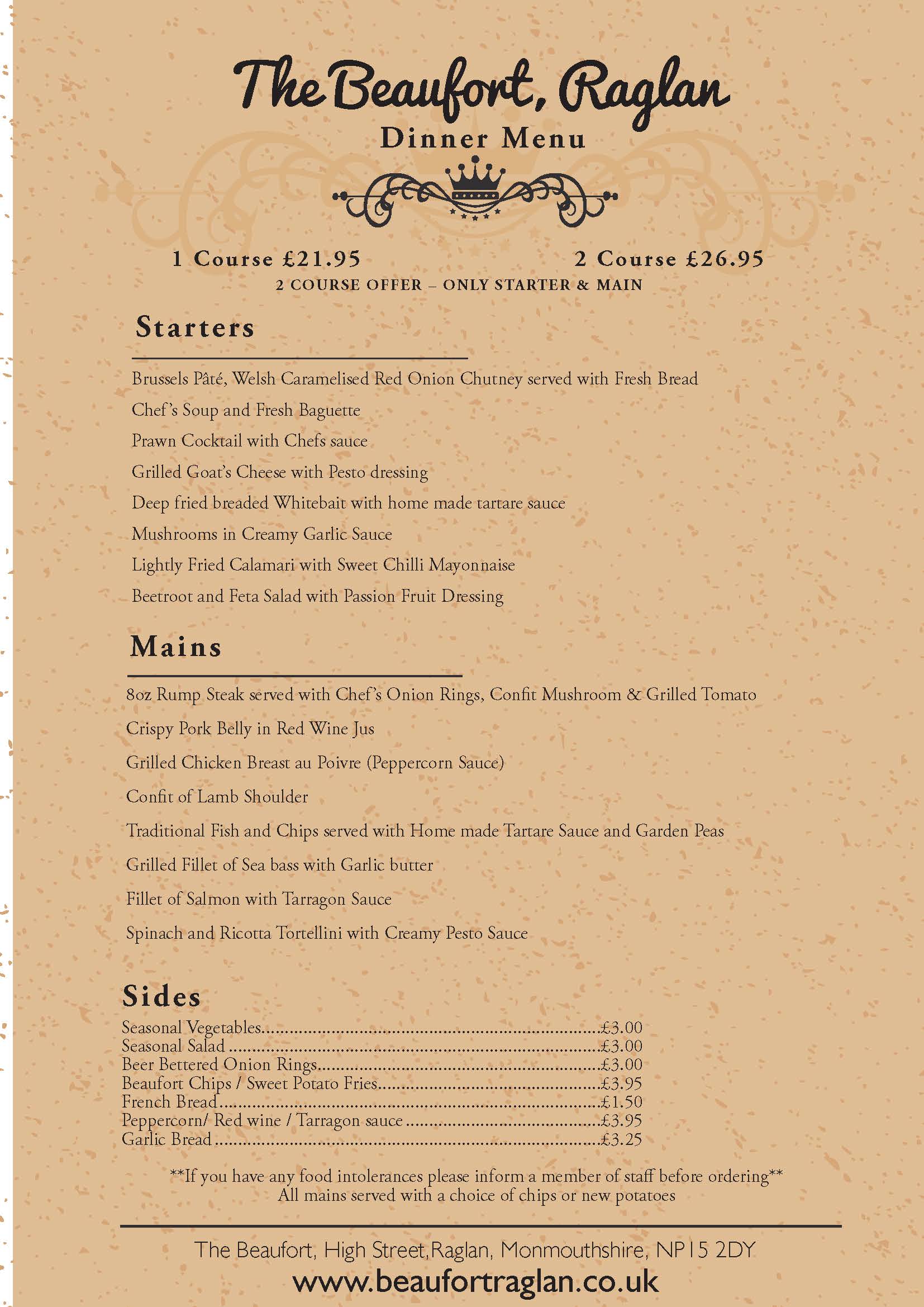 Winter 25 Dinner Winter 25 dinner